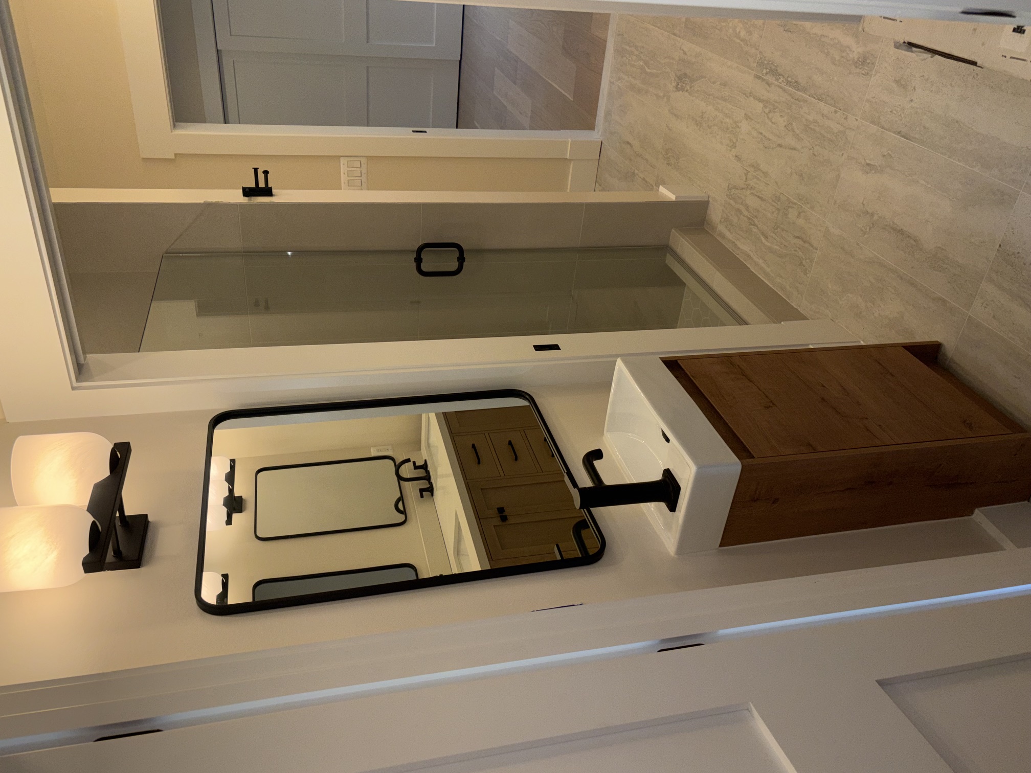 Primary Bath — Pocket Door